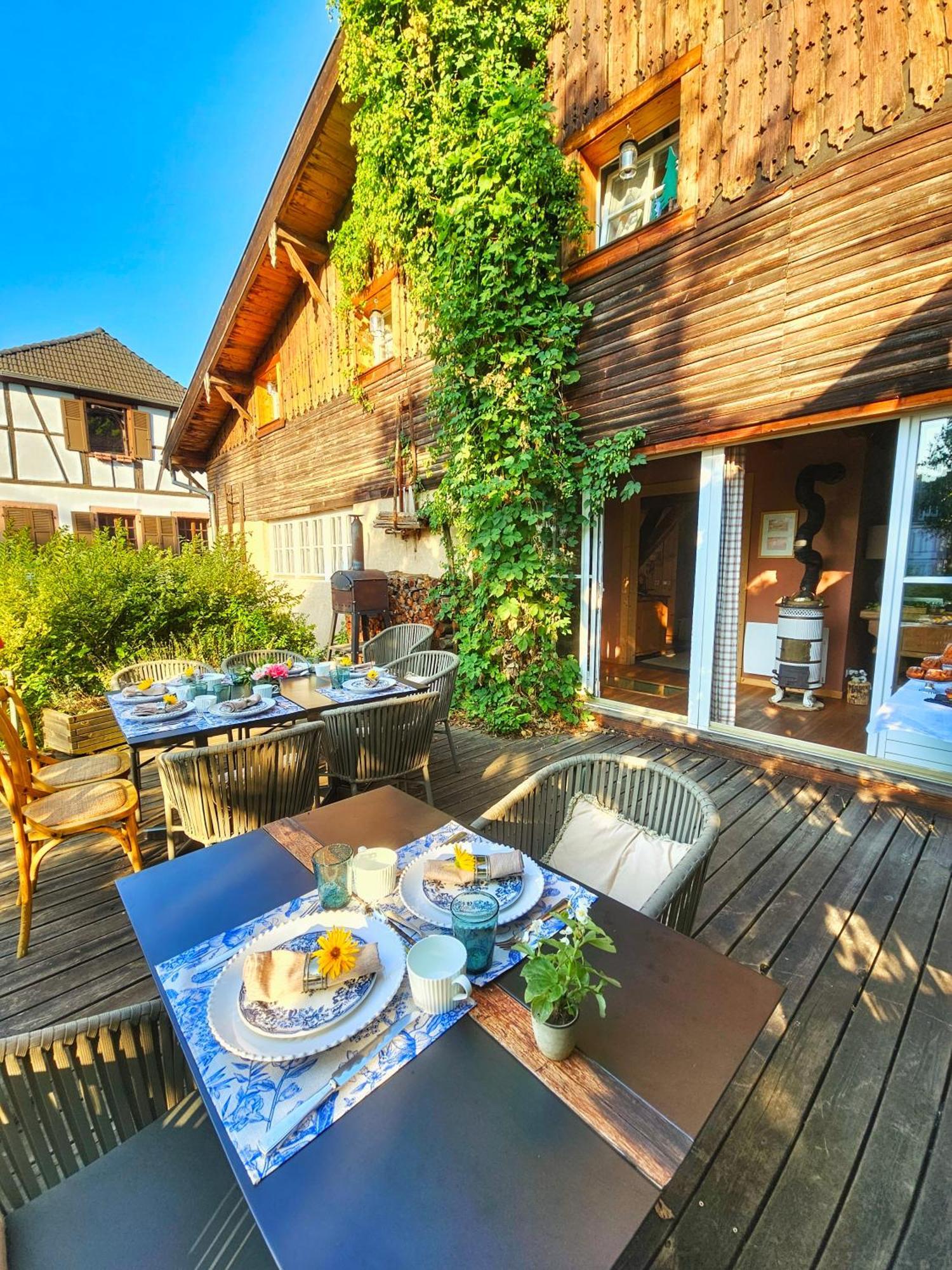 ลา กร็องฌ์ ดู กูว็อง บีแอนด์บี Bed & Breakfast รีโบวิลเล ภายนอก รูปภาพ